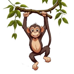 Willows paradise monkeys logo